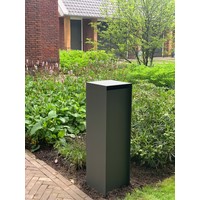 Larob Antero zonder klep - aluminium brievenbus