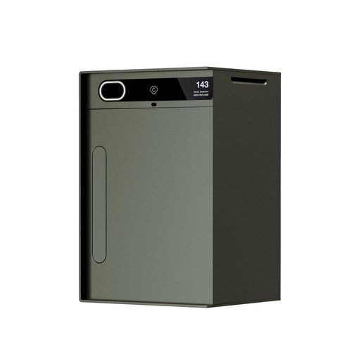 Custo Custo 1s wall model- aluminum smart parcel box