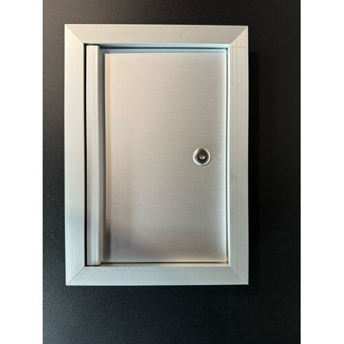 VASP Aluminum letterbox door 24 x 34 cm