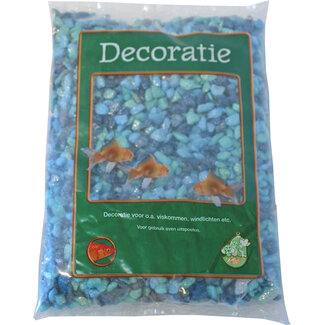 Glitter Gravel Mix Blauw