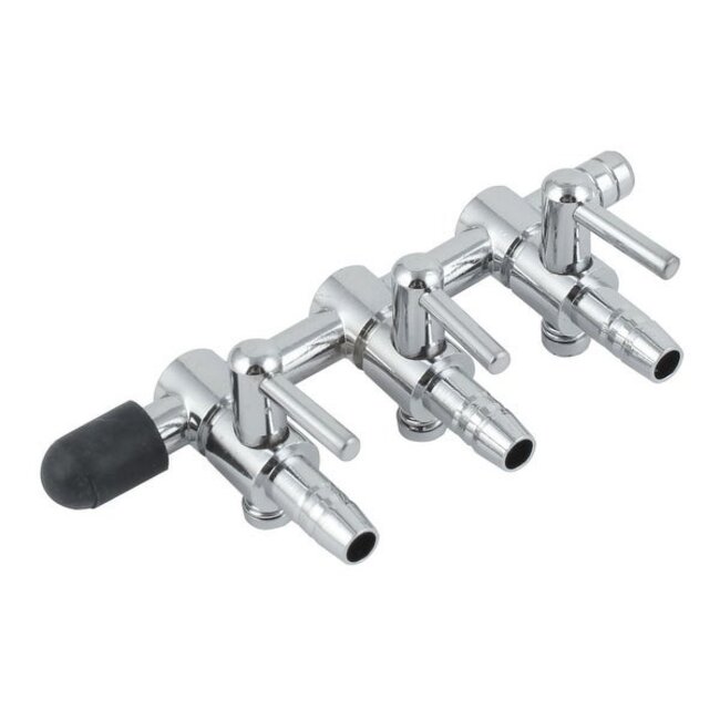 Metalen 3-Weg Luchtkraan