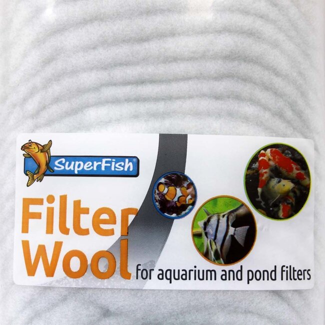 Superfish Filterwatten - Wit