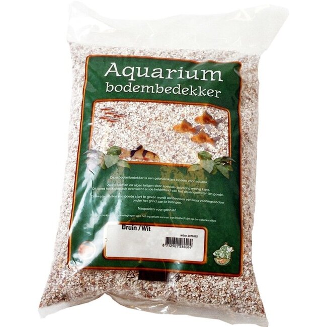 Grind Bruin/Wit - 8 kg