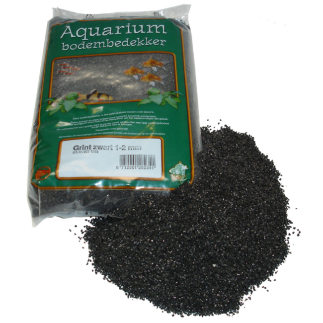 Grind Zwart - 1-2 mm