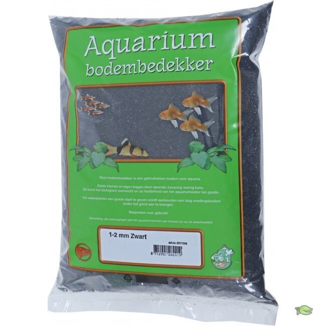 Grind Zwart - 1-2 mm