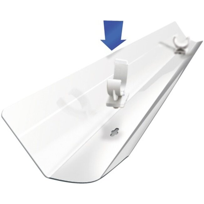 Juwel Reflector Klem T8 (4 Stuks)