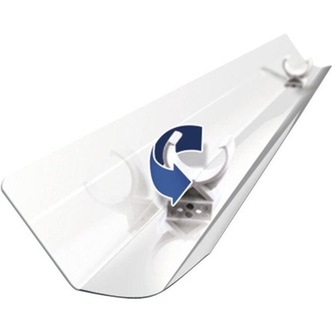 Juwel Reflector Klem T8 (4 Stuks)