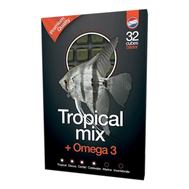 Dutch Select Tropical Mix + Omega 3 (Diepvries)