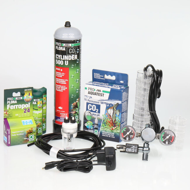 JBL ProFlora Co2 Advanced Set U - Co2 Systeem met Magneetventiel