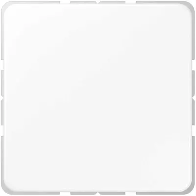 JUNG centraalplaat blinddeksel incl. draagframe CD500 alpine wit (CD 594-0 WW)