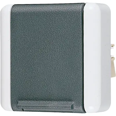 JUNG wandcontactdoos 1-voudig randaarde opbouw IP44 zonder onderbak horizontaal WG800 (820 N)