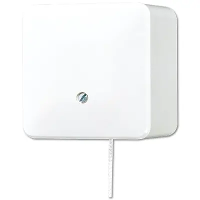 JUNG opbouw trek wisselschakelaar 10A AP600 alpine wit (606 ZA WW)