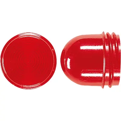 JUNG lens vlak voor lampen tot 35 mm rood (37.05)
