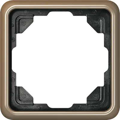 JUNG afdekraam 1-voudig CD500 goud brons (CD 581 GB)