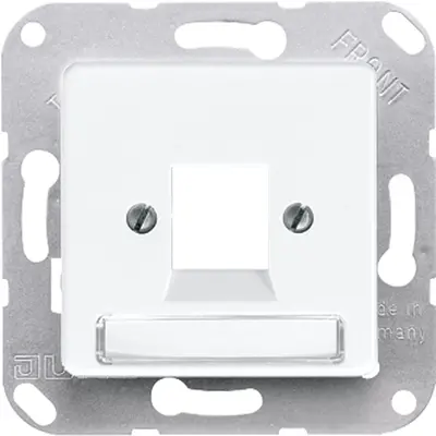 JUNG Centraalplaat 1v Modular-Jack (169-1 NWE WW)