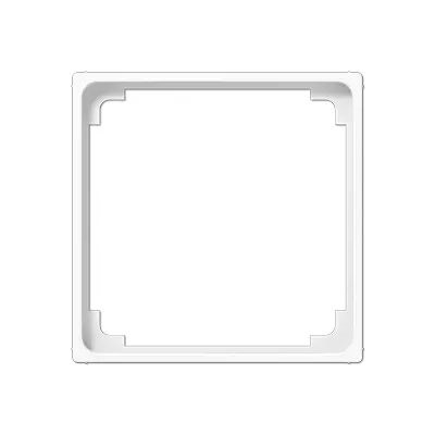 JUNG verloopplaat 50 x 50 mm A-range alpine wit (A 590 Z WW)