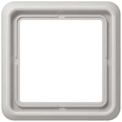 JUNG afdekraam 1-voudig CD500 lichtgrijs (CD 581 LG)