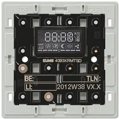 JUNG Ruimtetemperatuurregelaar buss (4093 KRM TS D)