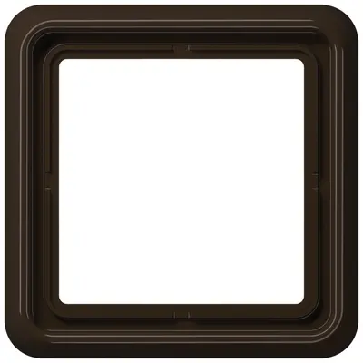 JUNG afdekraam 1-voudig CD500 bruin (CD 581 BR)