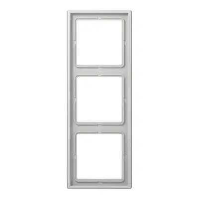 JUNG afdekraam 3-voudig LS990 lichtgrijs (LS 983 LG)