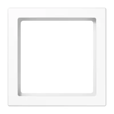 JUNG verloopplaat voor toepassing andere merken 55 x 55 mm LS990 alpine wit (LS 961 Z5 WW)