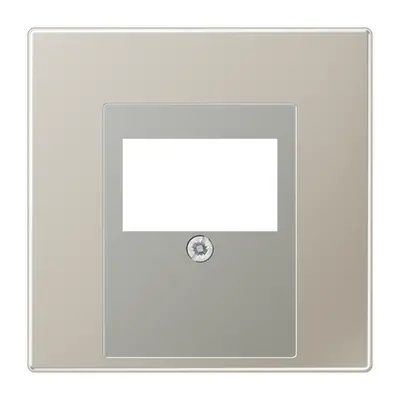 JUNG centraalplaat multimedia LS990 edelstaal (ES 2969 T)