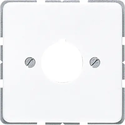 JUNG Centraalplaat Boring Wit Draa (CD 564 WW)