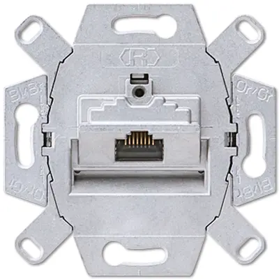 JUNG RJ45 data wandcontactdoos CAT6A 1-voudig (UAE 8 UPOK6)