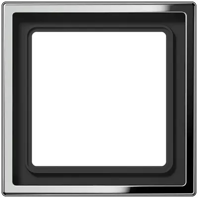JUNG afdekraam 1-voudig LS990 glanzend chroom (GCR 2981)