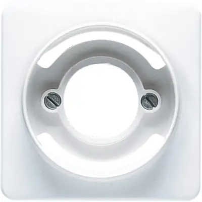 JUNG centraalplaat voor lichtsignalen CD500 wit (CD 537 WW)