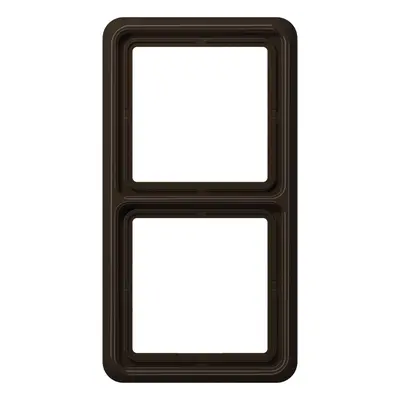 JUNG afdekraam 2-voudig CD500 bruin (CD 582 BR)