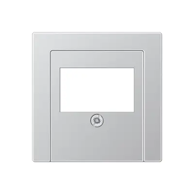 JUNG centraalplaat USB/luidspreker A-range aluminium (A 569 PLT AL)