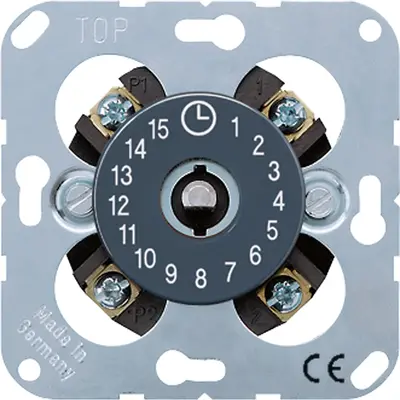 JUNG tijdschakelaar 2-polig 15 minuten (11015)