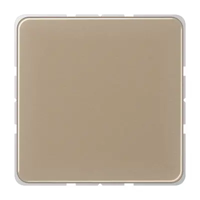 JUNG centraalplaat blinddeksel incl. draagframe CD500 goud brons (CD 594-0 GB)