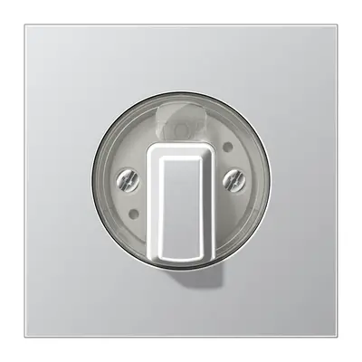 JUNG draaiknop tbv jaloezie of draaischakelaar LS990 aluminium (AL 1941)