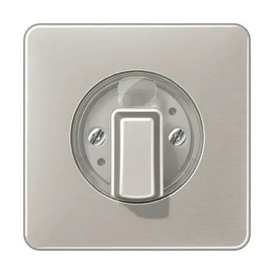 JUNG draaiknop tbv jaloezie of draaischakelaar CD500 platina (CD 1541 PT)