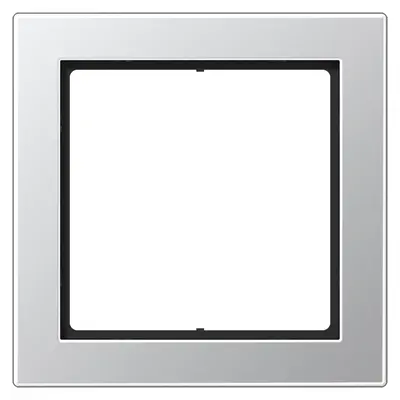 JUNG Afdekraam 1v Horizontaal Alumi (FDAL 2981)