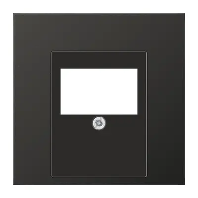 JUNG centraalplaat multimedia LS990 antraciet gelakt aluminium (AL 2969 T AN)