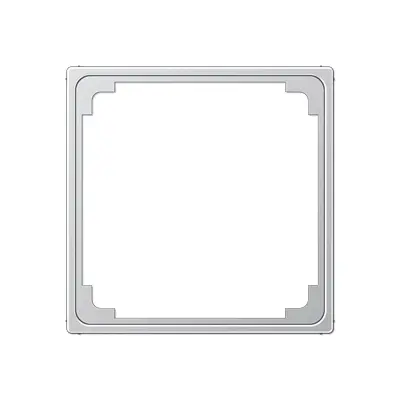 JUNG verloopplaat 50 x 50 mm A-range aluminium (A 590 Z AL)