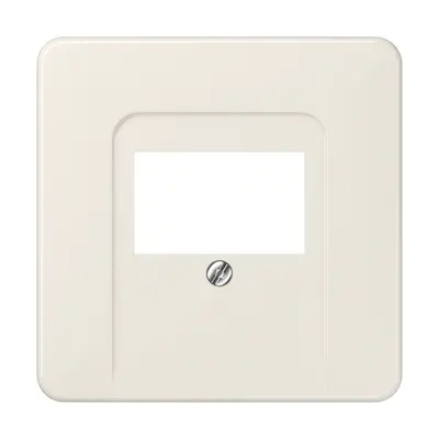 JUNG centraalplaat USB/luidspreker CD500 creme (569 T)