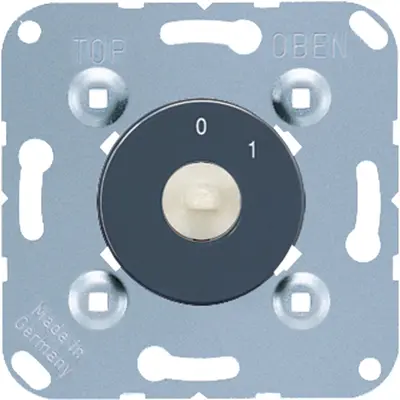 JUNG tweestanden draaischakelaar 2-polig (1101-20)