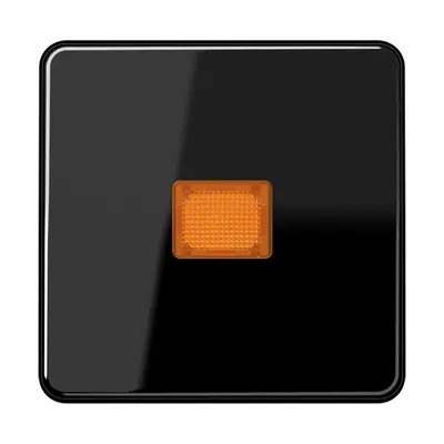 JUNG schakelwip groot controlevenster CD500 zwart glans (CD 590 KO SW)