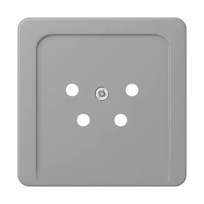 JUNG centraalplaat telefoon 4-polig CD500 grijs (CD 561 TF GR)