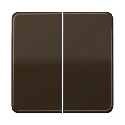 JUNG schakelwip 2-voudig CD500 bruin (CD 595 BR)