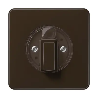 JUNG draaiknop tbv jaloezie of draaischakelaar CD500 bruin (CD 1541 BR)