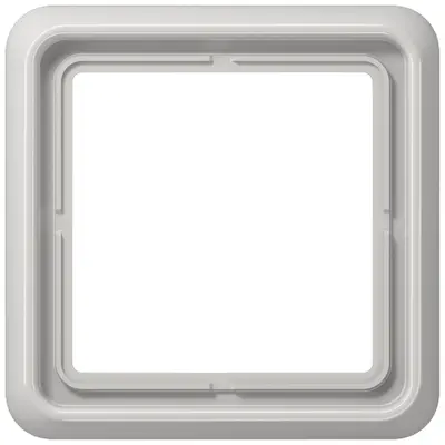 JUNG Afdekraam 1v Horizontaal en ve (CD 581 WU LG)