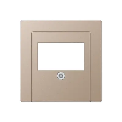 JUNG centraalplaat multimedia A-range champagne (A 569 PLT CH)