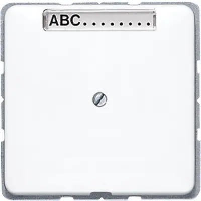 JUNG Centraalplaat Kabeluitvoerwart (CD 590 NAA WW)