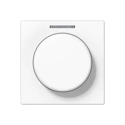 JUNG afdekking met lens voor KNX draaisensor A range alpine wit (A 1540 BF KO5 WW)
