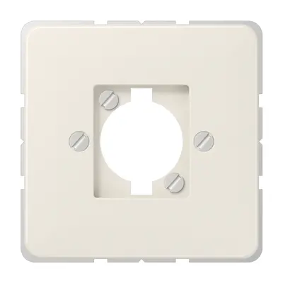 JUNG Centraalplaat XLR Creme Draagr (568-1)